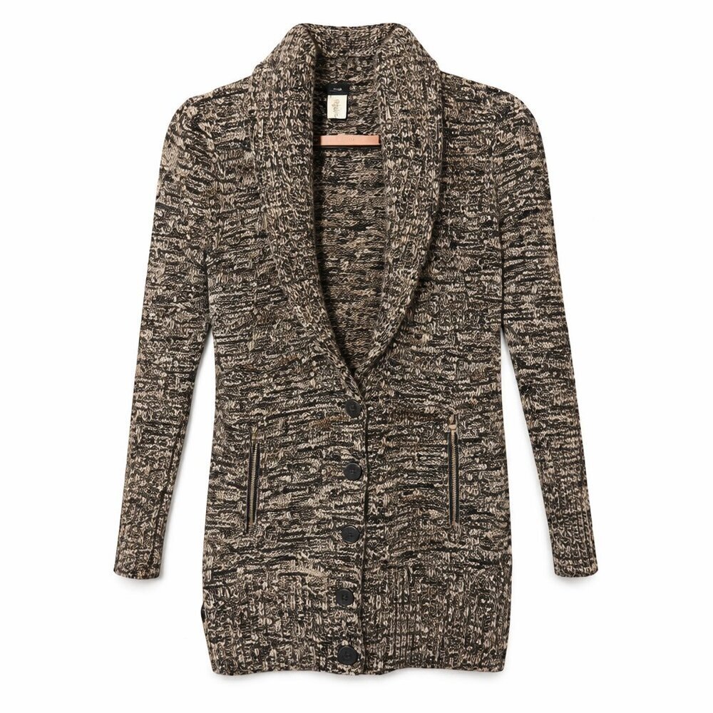 J.Crew Women's Merino Wool Blend Shawl Collar Cardigan Sweater - Size XS